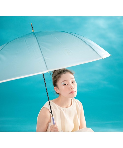 Wpc.（ダブリュピーシー）の「Wpc./ダブリュピーシー ビニール傘 コスメティックアンブレラ PT-WN01-001（長傘・レディース・パープル/ピンク/ブルー・61cm）」の20枚目の写真