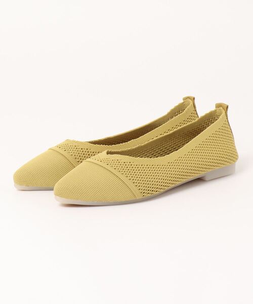 STYLEBLOCK（スタイルブロック）の「ニット風デザインポインテッドトゥパンプス（パンプス・レディース・グリーン/ブラック/イエロー/ピンク/ベージュ系その他・39/36/40/38/37/35）」の7枚目の写真