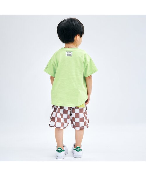 apres les cours(アプレレクール)の「4柄アソートロゴTシャツ(Tシャツ/カットソー・キッズ・オフホワイト/ピンク/ラベンダー/グリーン・80/90/100/110/120/130)」の6枚目の写真