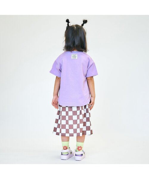 apres les cours(アプレレクール)の「4柄アソートロゴTシャツ(Tシャツ/カットソー・キッズ・オフホワイト/ピンク/ラベンダー/グリーン・80/90/100/110/120/130)」の9枚目の写真