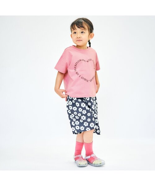 apres les cours(アプレレクール)の「4柄アソートロゴTシャツ(Tシャツ/カットソー・キッズ・オフホワイト/ピンク/ラベンダー/グリーン・80/90/100/110/120/130)」の14枚目の写真