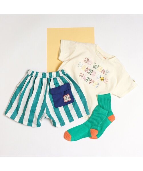 apres les cours(アプレレクール)の「4柄アソートロゴTシャツ(Tシャツ/カットソー・キッズ・オフホワイト/ピンク/ラベンダー/グリーン・80/90/100/110/120/130)」の21枚目の写真