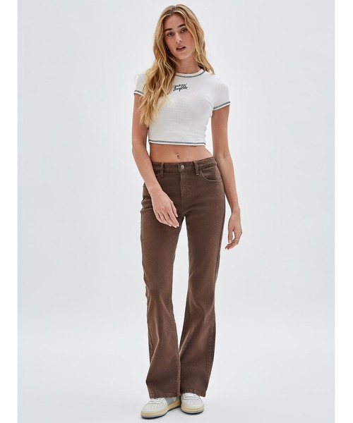 Guess（ゲス）の「GUESS Originals Bootcut Pant（その他パンツ・レディース・ブラウン・24inch/25inch/26inch/27inch）」の7枚目の写真