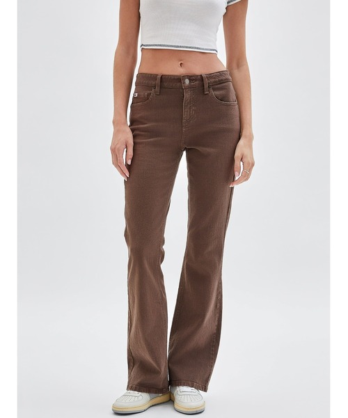 Guess（ゲス）の「GUESS Originals Bootcut Pant（その他パンツ・レディース・ブラウン・24inch/25inch/26inch/27inch）」の4枚目の写真