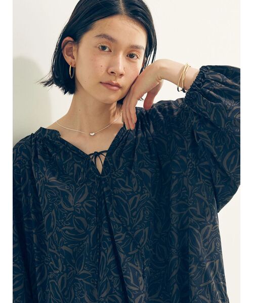 AMERICAN HOLIC（アメリカンホリック）の「スキッパーシアーワンピース（ワンピース・レディース・その他14/ベージュ/ブラック・M/L）」の7枚目の写真