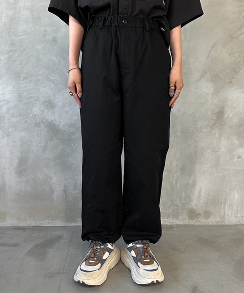 23区　今季25SS ストレッチ　ドロストイージーパンツ　黒　34 未使用 ドロストイージーパンツ – &DROBE (アンドローブ)