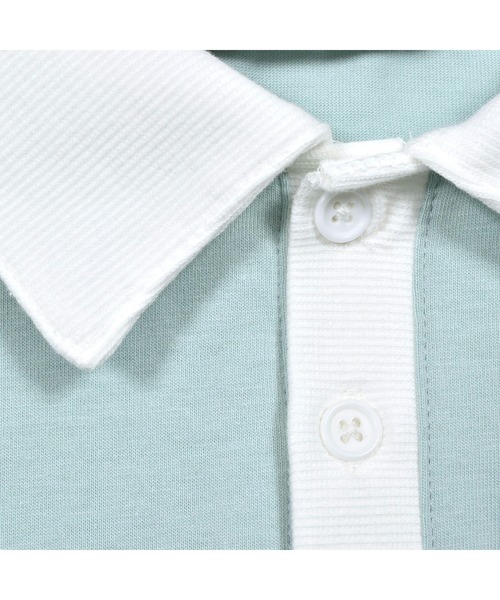 ZIDDY（ジディ）の「エンブレム刺繍入りポロワンピース(130~160cm)（ワンピース・キッズ・ブルー/グリーン・140/160/150/130）」の9枚目の写真