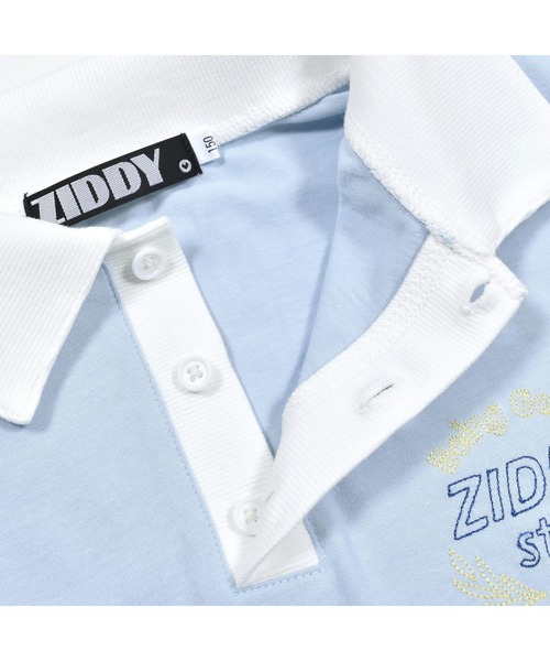 ZIDDY（ジディ）の「エンブレム刺繍入りポロワンピース(130~160cm)（ワンピース・キッズ・ブルー/グリーン・140/160/150/130）」の17枚目の写真