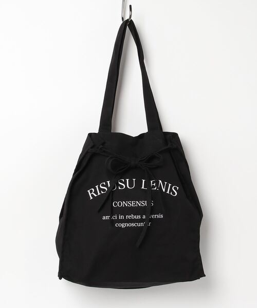 Per sist ence(パーシエンス)の「Per sist ence/パーシエンス 2wayリボンアレンジA4トート(トートバッグ・レディース・ベージュ/アイボリー/ブラック/ピンク・FREE)」の5枚目の写真