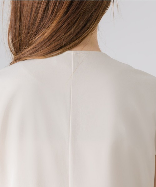 NEUNA（ヌナ）の「ノースリシンプルオールインワン/サロペット（サロペット/オーバーオール・レディース・アイボリー/ブラック・SMALL/MEDIUM/LARGE）」の14枚目の写真