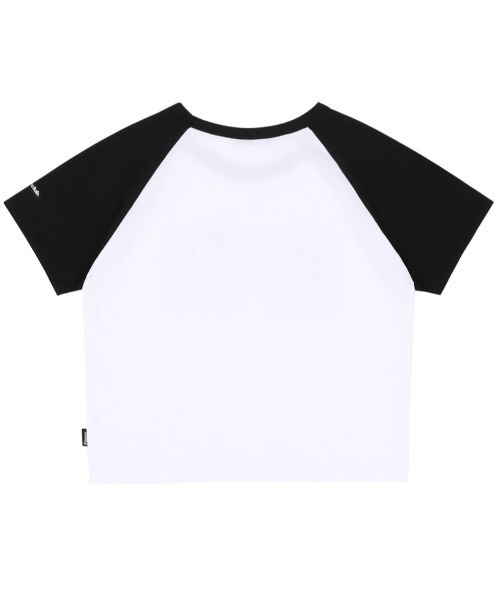 FANCY CLUB(ファンシークラブ)の「A'GEM/9 × .kom『 FANCY CLUB/ファンシークラブ』 COMELY RAGLAN TEE/カムリーラグラン 半袖カットソー(Tシャツ/カットソー・レディース・ブラック/ブルー・FREE)」の7枚目の写真