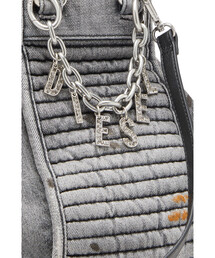 ❣️美品❣️DIESEL ディーゼル　デニムグレー ショルダーバッグ DIESEL（ディーゼル）の「レディース デニム ショルダーバッグS