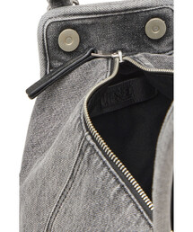 関税*送料込★DIESEL★ D-VINA-S デニム ロゴ ハンドバック DIESEL D-VINA-S | ハンドバッグ グレー レディース | YOOX