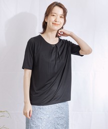 サテン ボールドバープルオーバー