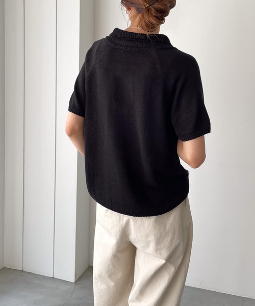 CANAL JEAN（キャナルジーン）の「El mar リネン混サマーポロ