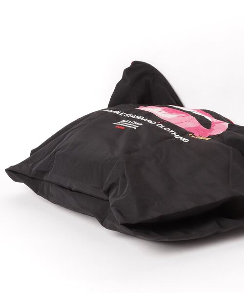 DOUBLE STANDARD CLOTHING(ダブルスタンダードクロージング)の「Ball&Chain / リッププリントショッピングバッグ(エコバッグ/サブバッグ・レディース・ブラック・FREE)」の11枚目の写真