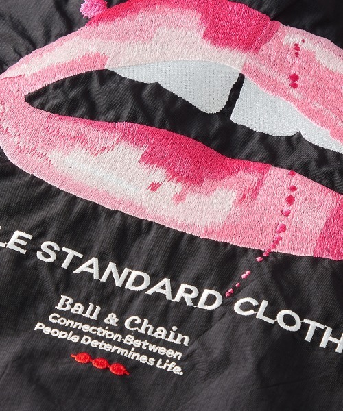 Ball&Chain / リッププリントショッピングバッグ（エコバッグ/サブ