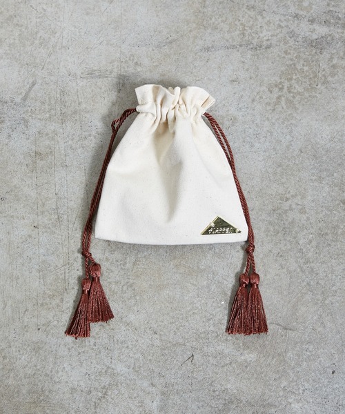 FLAPPER(フラッパー)の「FLAPPER:アニマル刺繍巾着ポーチ2(ポーチ・レディース・ダークブラウン/ライトグレー/アイボリー/ライトグレー系/ダークブラウン系/ブラウン系/ブラウン/オレンジ・FREE)」の11枚目の写真