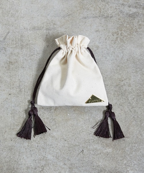 FLAPPER(フラッパー)の「FLAPPER:アニマル刺繍巾着ポーチ2(ポーチ・レディース・ダークブラウン/ライトグレー/アイボリー/ライトグレー系/ダークブラウン系/ブラウン系/ブラウン/オレンジ・FREE)」の9枚目の写真