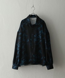Assorted design pattern shirt/総柄/花柄シャツ/オーバーサイズ
