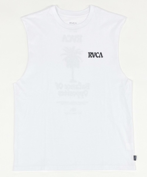 RVCA(ルーカ)の「RVCA メンズ 【AZUL】 RVCA X AZUL SLEECELE タンクトップ【2023年夏モデル】/ルーカ×アズールコラボレーションバックプリントノースリーブタンクトップ(タンクトップ・メンズ・ホワイト/ブラック・FREE)」の10枚目の写真