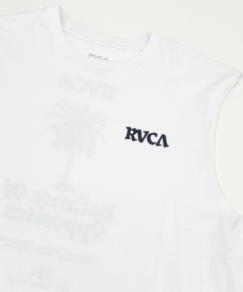 RVCA(ルーカ)の「RVCA メンズ 【AZUL】 RVCA X AZUL SLEECELE タンクトップ【2023年夏モデル】/ルーカ×アズールコラボレーションバックプリントノースリーブタンクトップ(タンクトップ・メンズ・ホワイト/ブラック・FREE)」の12枚目の写真