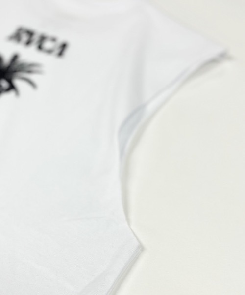 RVCA(ルーカ)の「RVCA メンズ 【AZUL】 RVCA X AZUL SLEECELE タンクトップ【2023年夏モデル】/ルーカ×アズールコラボレーションバックプリントノースリーブタンクトップ(タンクトップ・メンズ・ホワイト/ブラック・FREE)」の21枚目の写真