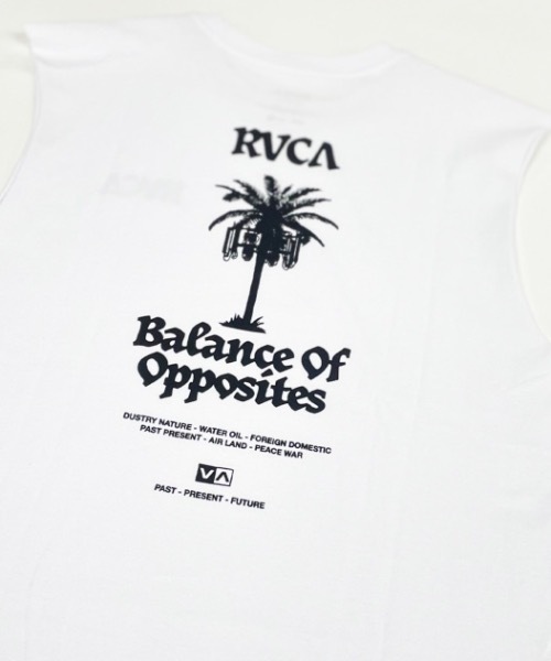 RVCA(ルーカ)の「RVCA メンズ 【AZUL】 RVCA X AZUL SLEECELE タンクトップ【2023年夏モデル】/ルーカ×アズールコラボレーションバックプリントノースリーブタンクトップ(タンクトップ・メンズ・ホワイト/ブラック・FREE)」の22枚目の写真