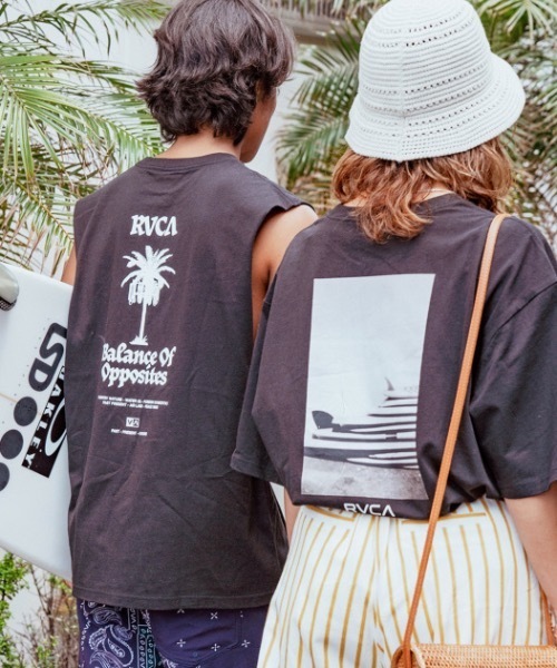 RVCA(ルーカ)の「RVCA メンズ 【AZUL】 RVCA X AZUL SLEECELE タンクトップ【2023年夏モデル】/ルーカ×アズールコラボレーションバックプリントノースリーブタンクトップ(タンクトップ・メンズ・ホワイト/ブラック・FREE)」の14枚目の写真