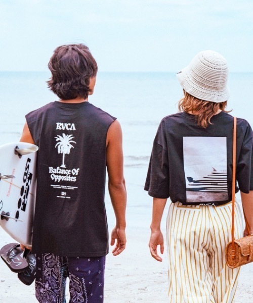 RVCA(ルーカ)の「RVCA メンズ 【AZUL】 RVCA X AZUL SLEECELE タンクトップ【2023年夏モデル】/ルーカ×アズールコラボレーションバックプリントノースリーブタンクトップ(タンクトップ・メンズ・ホワイト/ブラック・FREE)」の16枚目の写真