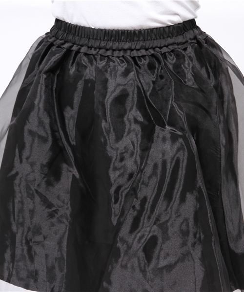 WEGO(ウィゴー)の「WEGO/オーガンジーフレアスカート(スカート・レディース・オフホワイト/ライトパープル/ライトイエロー/ブラック・FREE)」の14枚目の写真