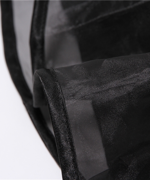 WEGO(ウィゴー)の「WEGO/オーガンジーフレアスカート(スカート・レディース・オフホワイト/ライトパープル/ライトイエロー/ブラック・FREE)」の10枚目の写真