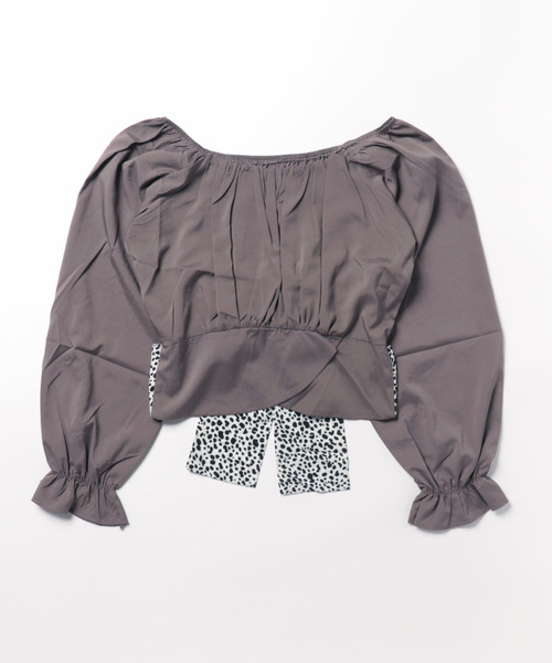 one way（ワンウェイ）の「長袖BACKリボンブラウス（シャツ/ブラウス・レディース・グレー/ブラック/ホワイト・FREE）」の13枚目の写真