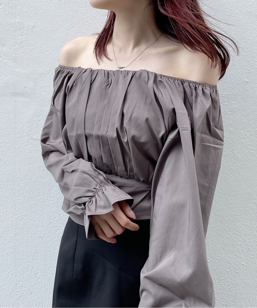 one way（ワンウェイ）の「長袖BACKリボンブラウス（シャツ/ブラウス・レディース・グレー/ブラック/ホワイト・FREE）」の15枚目の写真