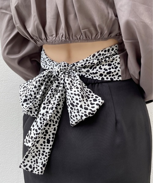 one way（ワンウェイ）の「長袖BACKリボンブラウス（シャツ/ブラウス・レディース・グレー/ブラック/ホワイト・FREE）」の11枚目の写真