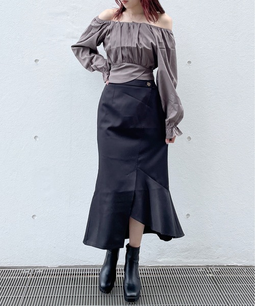 one way（ワンウェイ）の「長袖BACKリボンブラウス（シャツ/ブラウス・レディース・グレー/ブラック/ホワイト・FREE）」の18枚目の写真