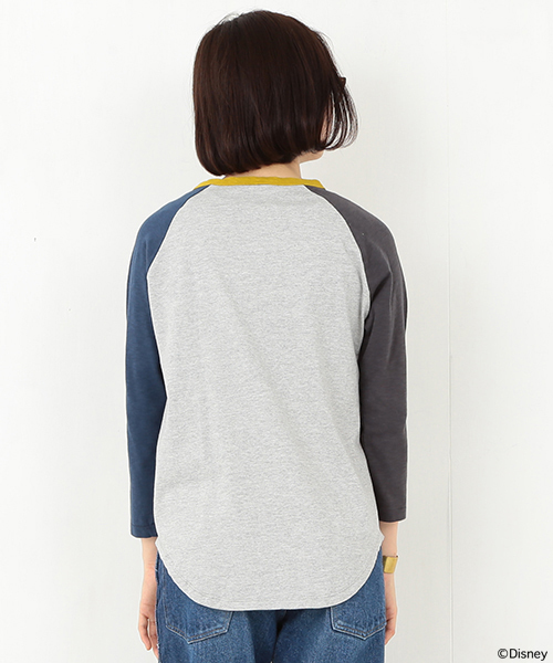 「BEAMS BOY」 7分袖カットソー「championコラボ」 SMALL グレー レディース BEAMS BOY 「BEAMS BOY」 7分袖カットソー「championコラボ