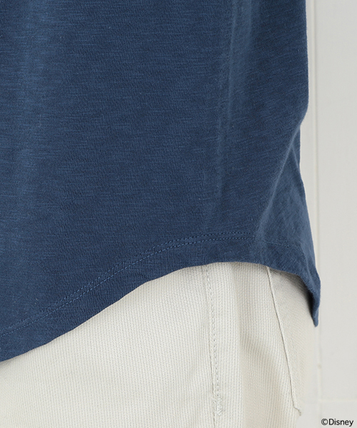 Champion（チャンピオン）の「CHAMPION×BEAMS BOY / ラグランTシャツ 七分袖 （Mickey Mouse）（Tシャツ/カットソー・レディース・ホワイト/トップグレー/ネイビー・SMALL）」の11枚目の写真