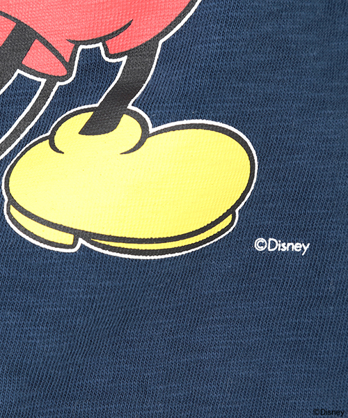 Champion（チャンピオン）の「CHAMPION×BEAMS BOY / ラグランTシャツ 七分袖 （Mickey Mouse）（Tシャツ/カットソー・レディース・ホワイト/トップグレー/ネイビー・SMALL）」の13枚目の写真