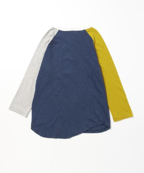 Champion（チャンピオン）の「CHAMPION×BEAMS BOY / ラグランTシャツ 七分袖 （Mickey Mouse）（Tシャツ/カットソー・レディース・ホワイト/トップグレー/ネイビー・SMALL）」の21枚目の写真