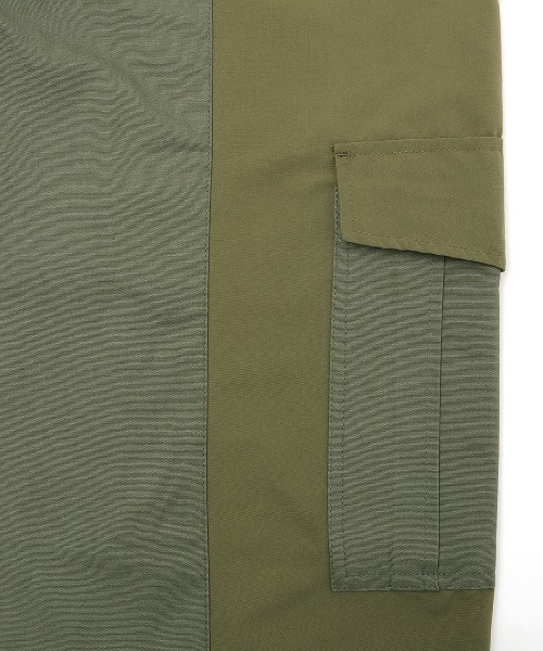 チチカカ(チチカカ)の「パッチワーク風カーゴパンツ【ユニセックス】(カーゴパンツ・メンズ・カーキ/ブラック・MEDIUM/LARGE)」の13枚目の写真