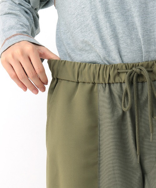 チチカカ(チチカカ)の「パッチワーク風カーゴパンツ【ユニセックス】(カーゴパンツ・メンズ・カーキ/ブラック・MEDIUM/LARGE)」の9枚目の写真