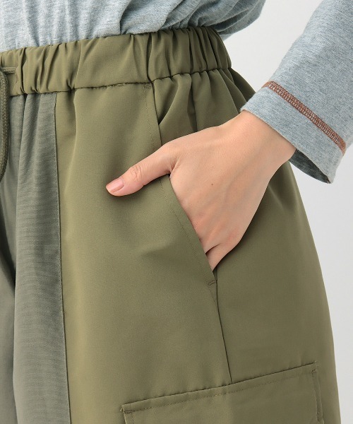 チチカカ(チチカカ)の「パッチワーク風カーゴパンツ【ユニセックス】(カーゴパンツ・メンズ・カーキ/ブラック・MEDIUM/LARGE)」の10枚目の写真