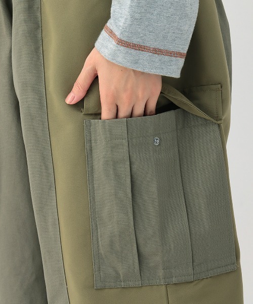 チチカカ(チチカカ)の「パッチワーク風カーゴパンツ【ユニセックス】(カーゴパンツ・メンズ・カーキ/ブラック・MEDIUM/LARGE)」の11枚目の写真