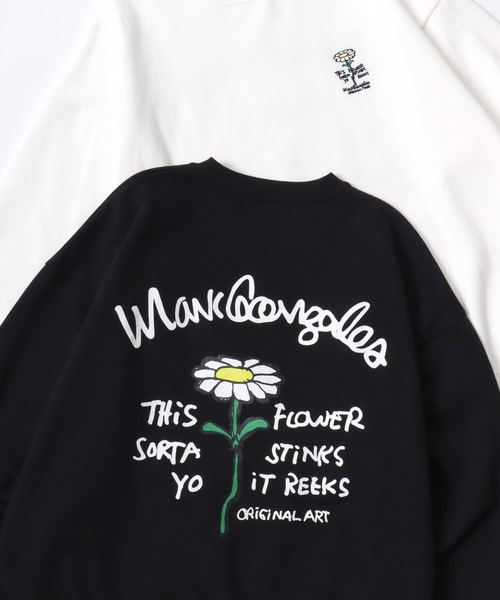 Mark Gonzales（マーク・ゴンザレス）の「MARK GONZALES ARTWORK COLLECTION/マークゴンザレス 別注 オーバーサイズ 裏起毛 ストリート バックプリント スウェット トレーナー/長袖 トップス プルオーバー/レディース メンズ（スウェット・メンズ・ホワイト系その他/ブラック系その他/ブラック/グレー系その他2/アッシュグレー/ブラック系その他2/グレー系その他/ホワイト/ホワイト系その他2/ホワイト系その他3/ブラック系その他4/グレー系その他3/グレー系その他4/グレー系その他5/ホワイト系その他5/ホワイト系その他4/ブラック系その他3/ブラック系その他5/ブラック系1/ブラック系3/ブラック系/ホワイト系/ホワイト系1/ホワイト系2/ホワイト系3/ブラック系2・L/M/XL）」の18枚目の写真