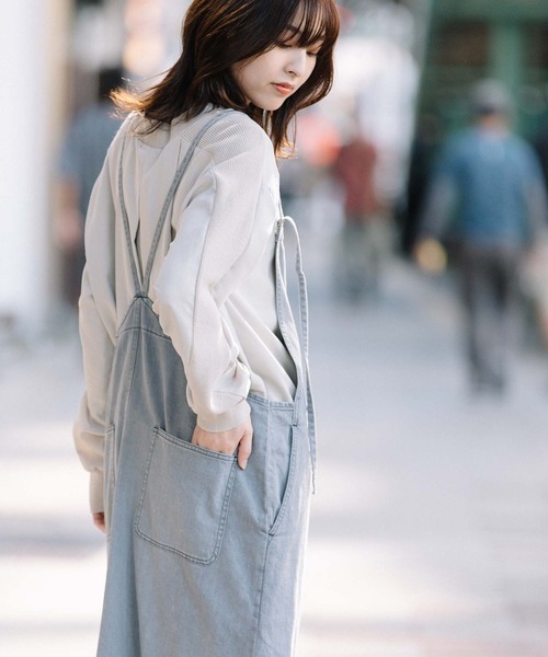 プランシー　ジャンパースカート 全方向ストレッチフレアジャンパースカート 2サイズ ジャンスカ