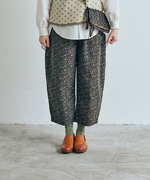 NARU FACTORY | 花柄コーデュロイ エッグパンツ(その他パンツ)