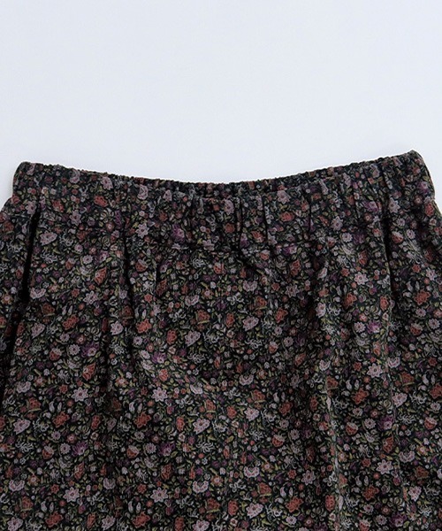 NARU FACTORY（ナルファクトリー）の「花柄コーデュロイ エッグパンツ（その他パンツ・レディース・グリーン系その他/ブラック・FREE）」の10枚目の写真