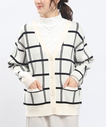 GLOBAL WORK Smile Seed Store | ジャガード柄Ｖカーデ/908047(カーディガン/ボレロ)