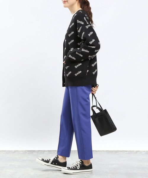 GLOBAL WORK Smile Seed Store（グローバルワーク スマイルシードストア）の「ジャガード柄Ｖカーデ/908047（カーディガン/ボレロ・レディース・グレー系その他7/ホワイト系その他7/ダークグレー・LARGE/MEDIUM/SMALL/X-LARGE）」の18枚目の写真